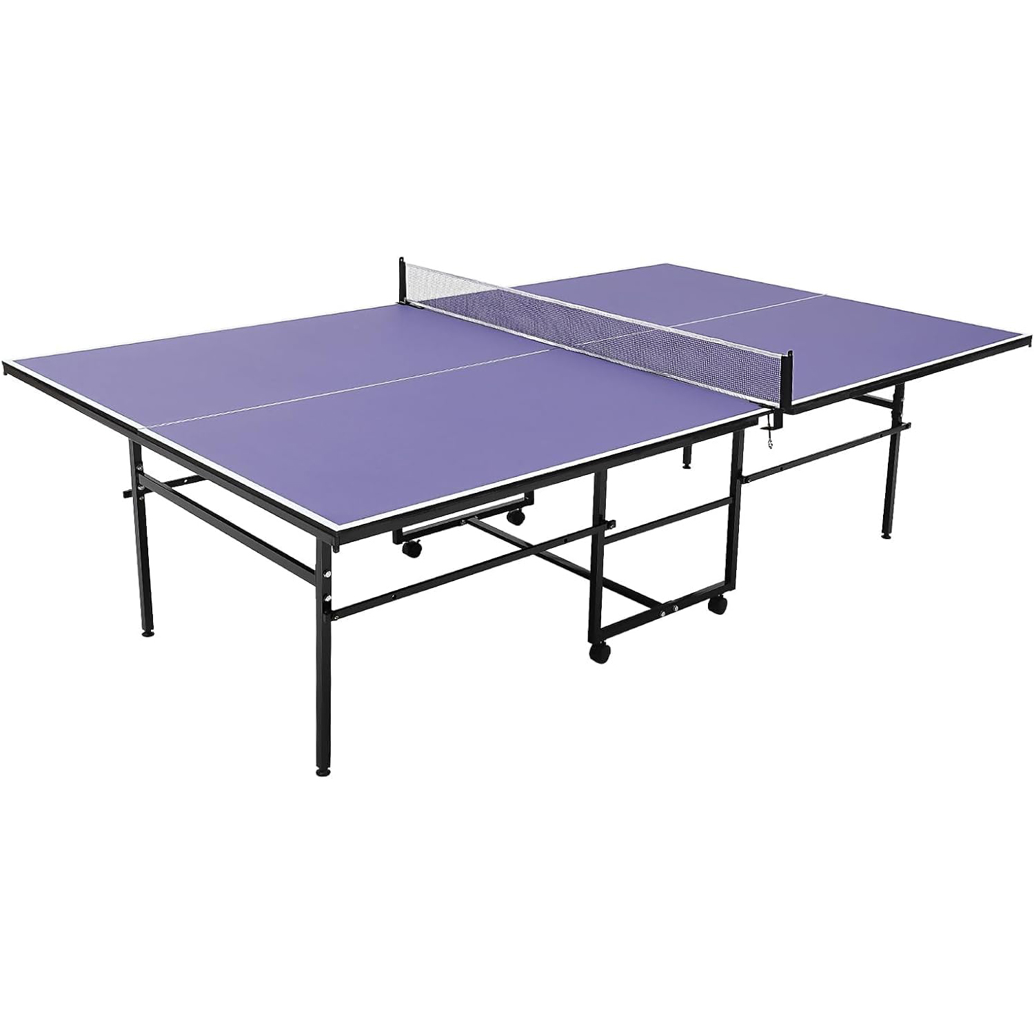 Table Tennis Balls - 8 ft Taşınabilir Ping Pong Masası,