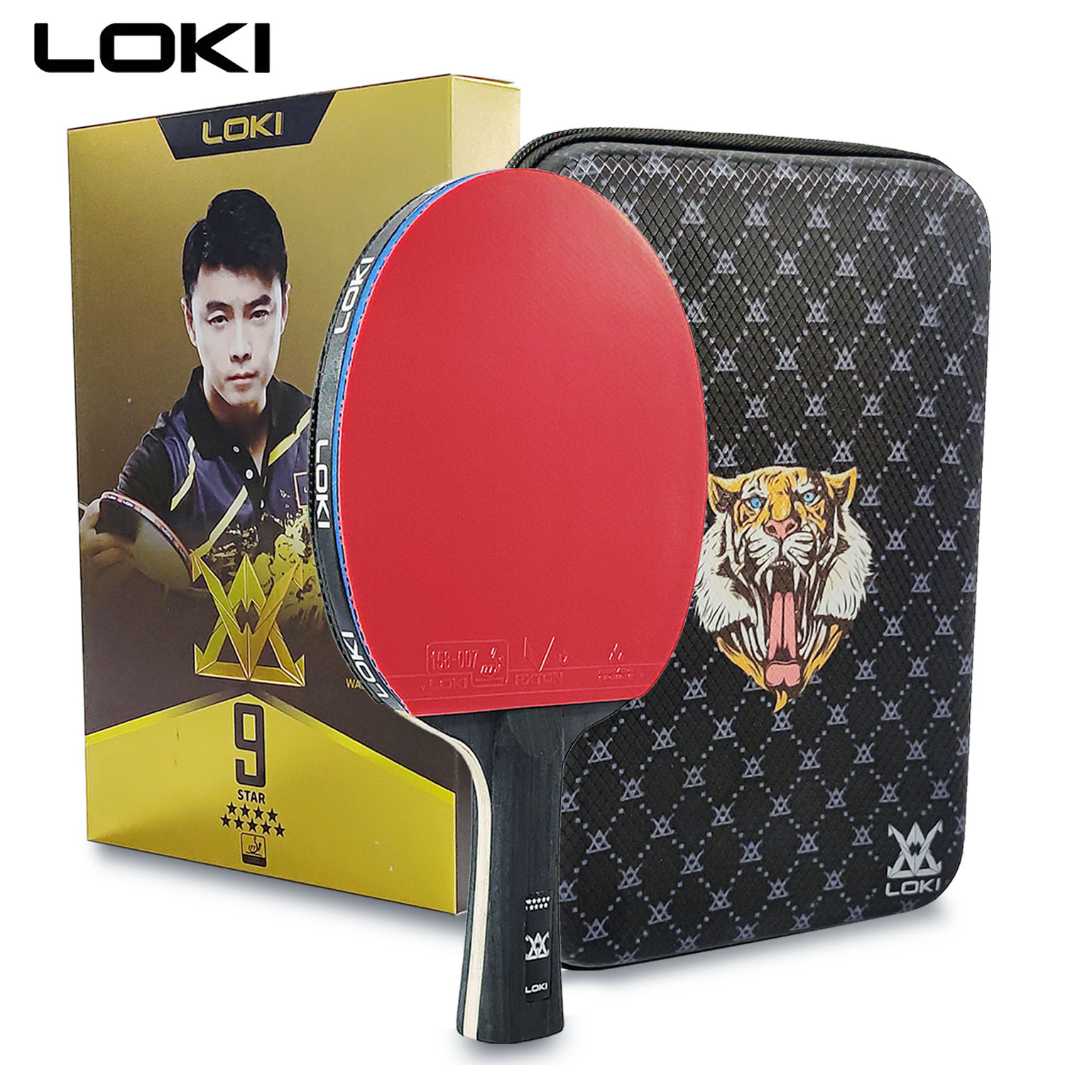 Table Tennis Movie - LOKI 9 Yıldızlı Masa Tenisi Raketi