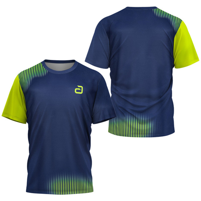 Table Tennis Jersey Butterfly - Erkekler Masa Tenisi Tişörtü Undercurrent Desenli