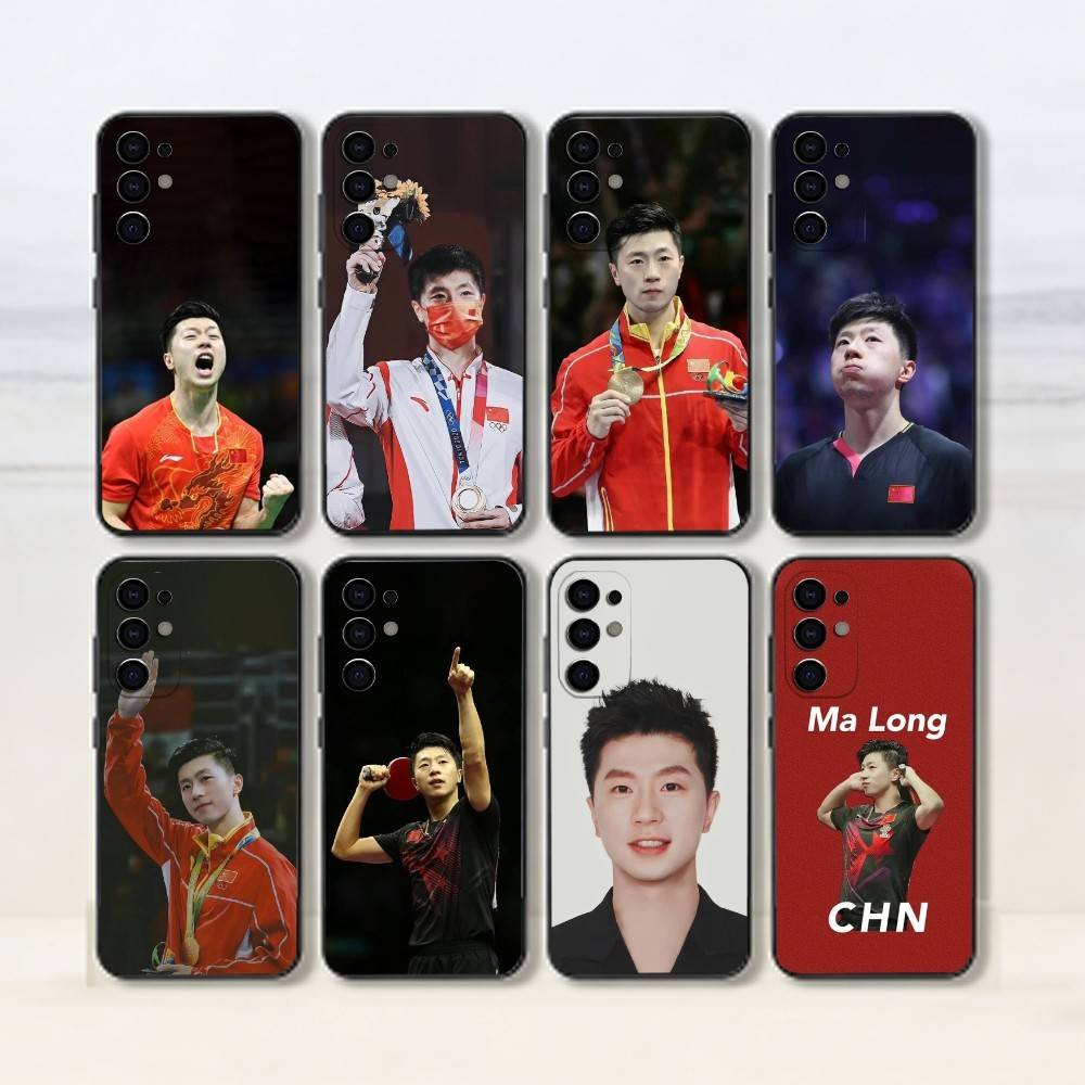 Table Tennis Quotes - M-Ma Long-Table tenis oyuncusu Telefon Kılıfı