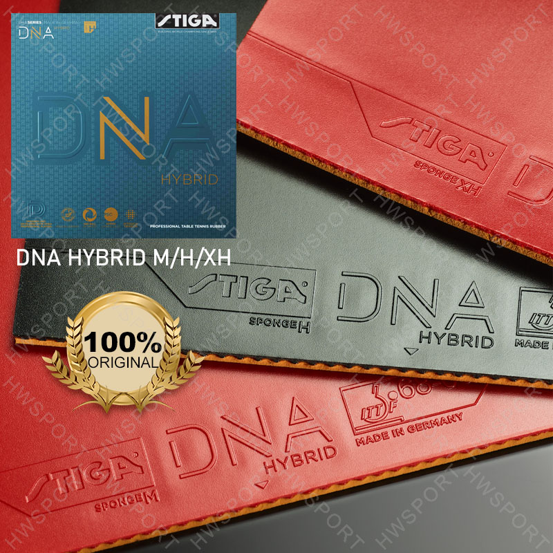 Table Tennis Hybrid Rubbers - STIGA DNA HYBRID Serisi Masa Tenisi