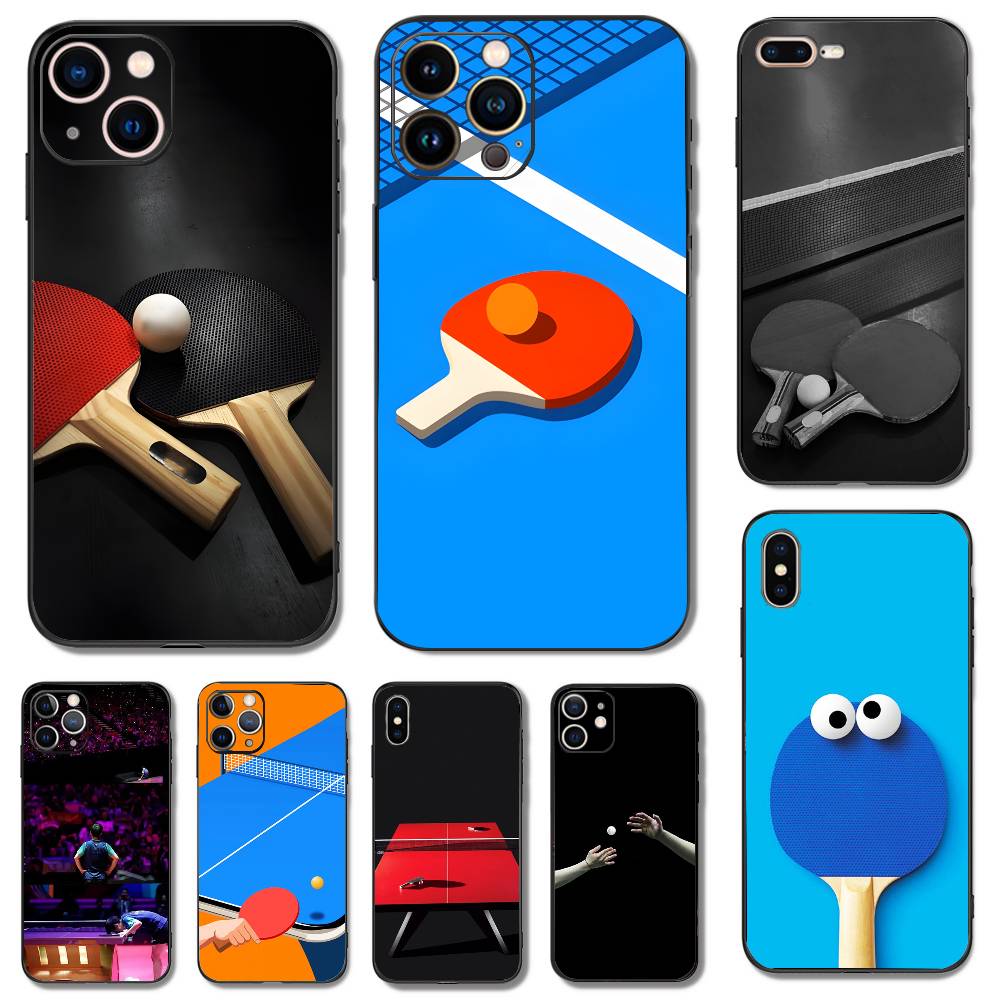 Table Tennis Quotes - iPhone 17,16,15,14,13,12,11,X,XR,XS,Plus,Mini,Pro,Max için Masa Tenisi Raketi