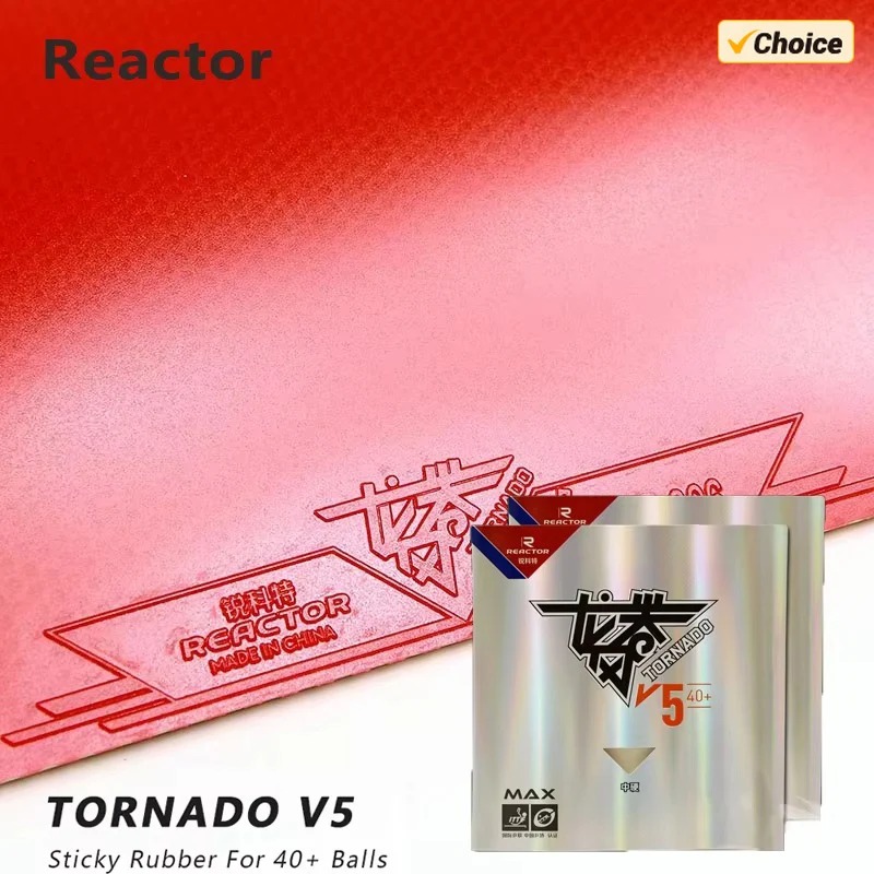 Table Tennis Market - REACTOR Tornado V5 Masa Tenisi Lastiği