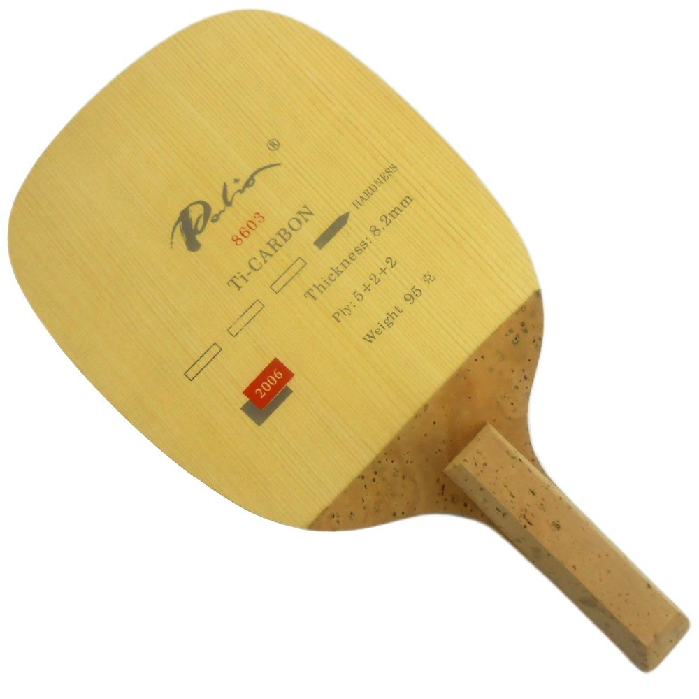 Xiom Blade Table Tennis - PALIO 8603 karbon titanyum masa tenisi