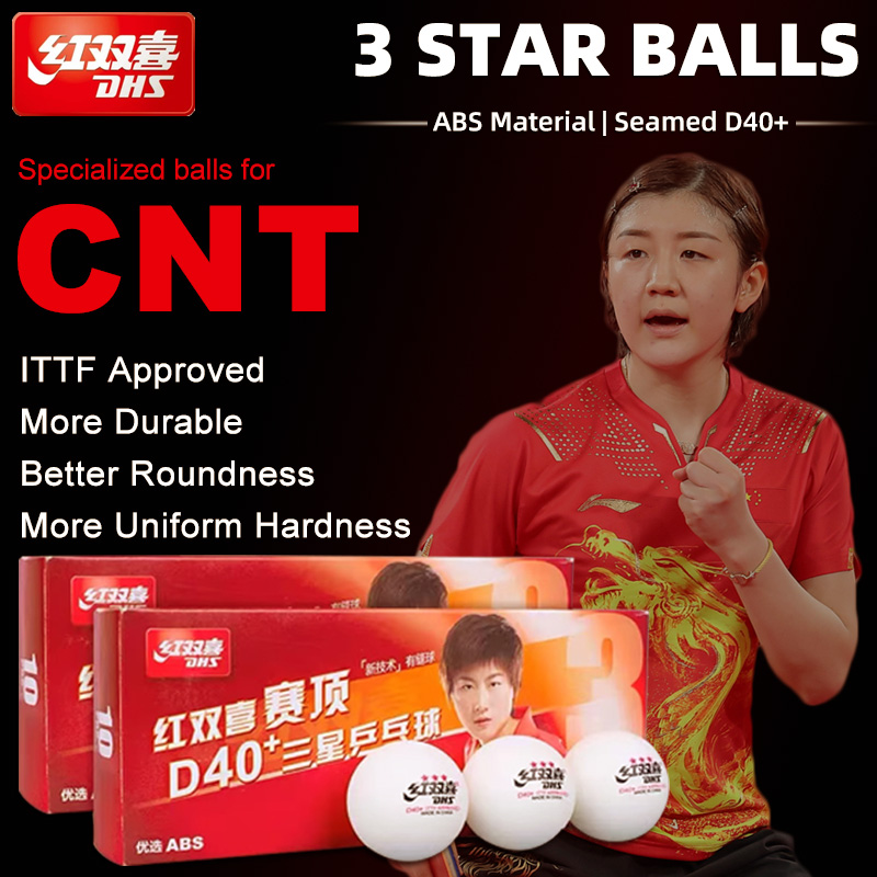 Table Tennis Video Game - DHS D40+ DJ40+ Ping Pong Topları