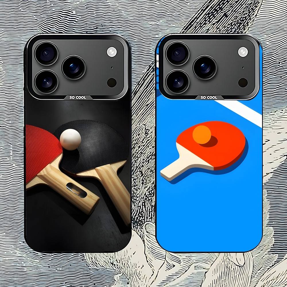 Table Tennis Quotes - iPhone 17,16,15,14,13,12,11,Pro,Max,Plus,E,Air,Mini Siyah TPU IMD Kılıfı