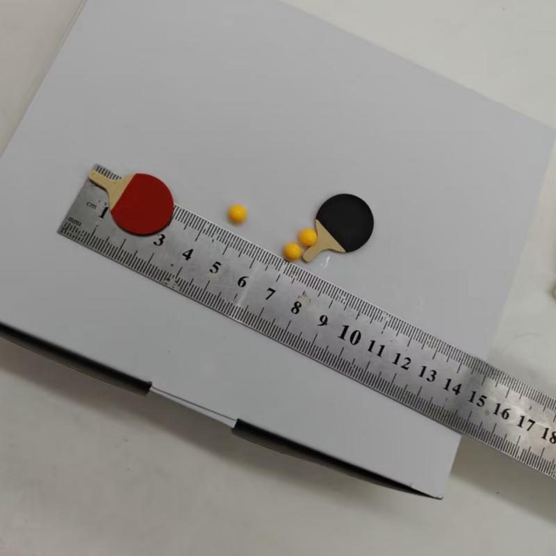 1 Takım Dollhouse Minyatür Pin - Table Tennis Ball incelemesi ve fiyatı