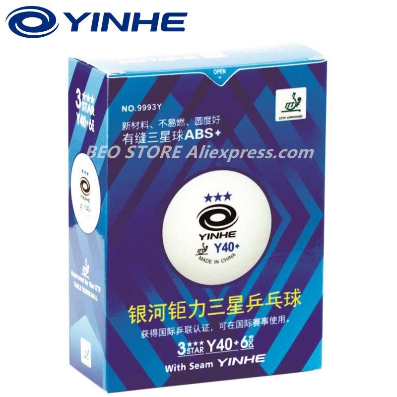 60 topları YINHE 3-star Y40 +  - Table Tennis Video Game incelemesi ve fiyatı