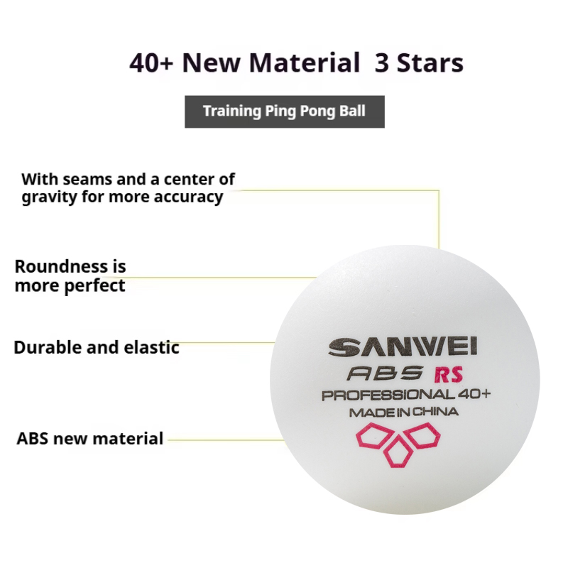 SANWEI RS40+ 3 Yıldızlı Masa T - Table Tennis Video Game incelemesi ve fiyatı