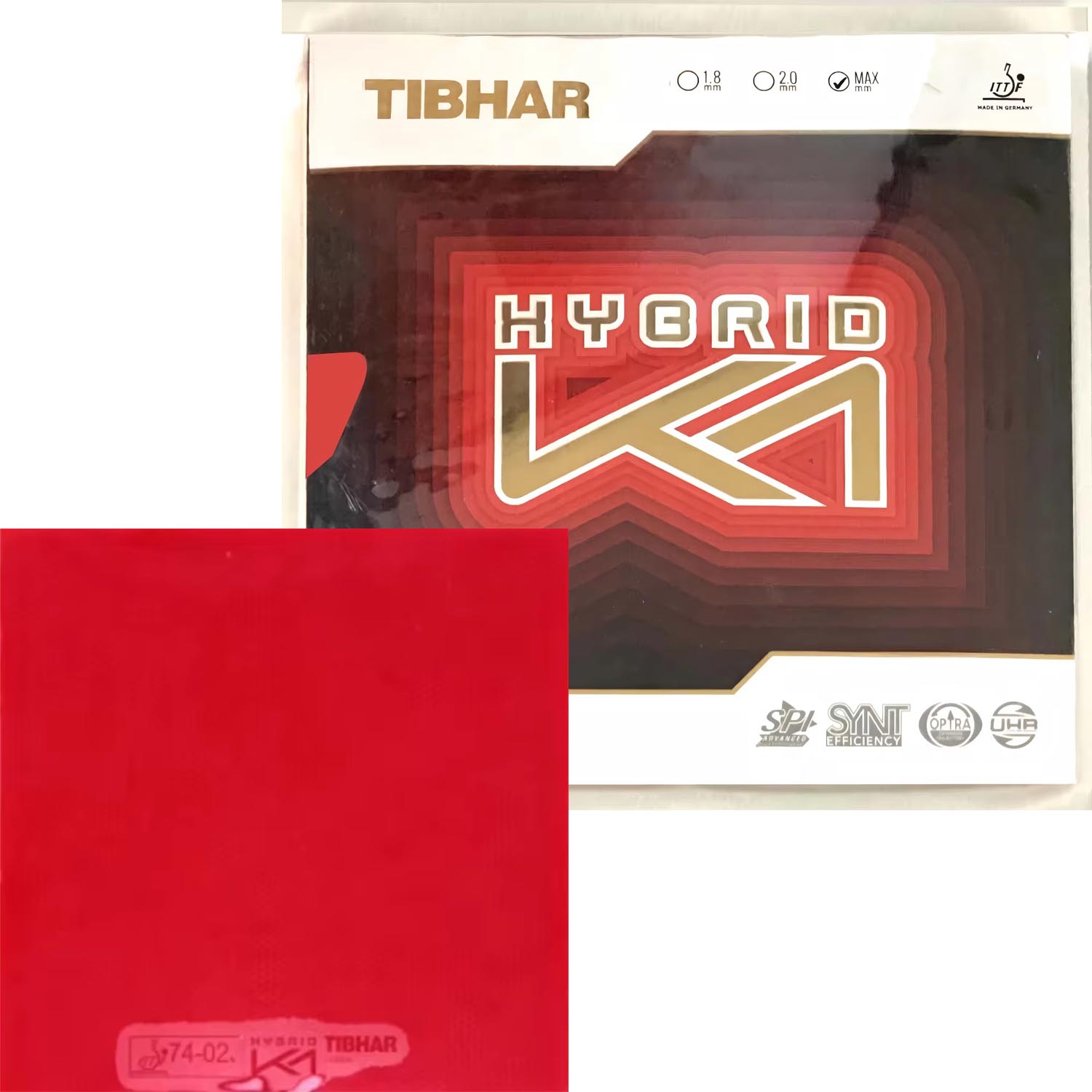 Tibhar Hybrid K1 / K1 PLUS Mas - Table Tennis Hybrid Rubbers incelemesi ve fiyatı