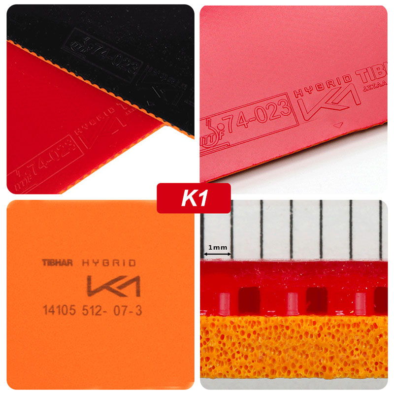 Orijinal Tibhar hibrid K1 Pro  - Table Tennis Hybrid Rubbers incelemesi ve fiyatı