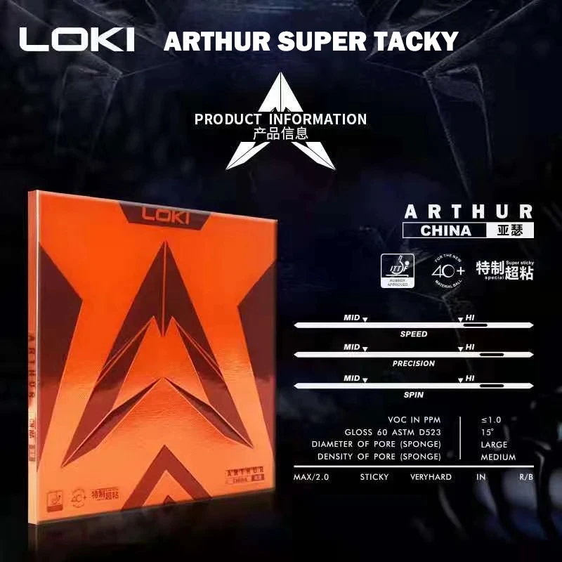 Orijinal LOKI ARTHUR avrupa/as - Table Tennis Movie incelemesi ve fiyatı