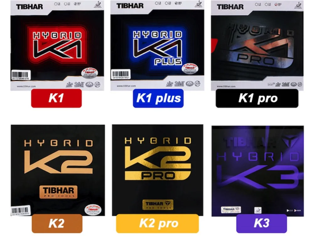 Orijinal Tibhar hibrid K1 Pro  - Table Tennis Hybrid Rubbers incelemesi ve fiyatı